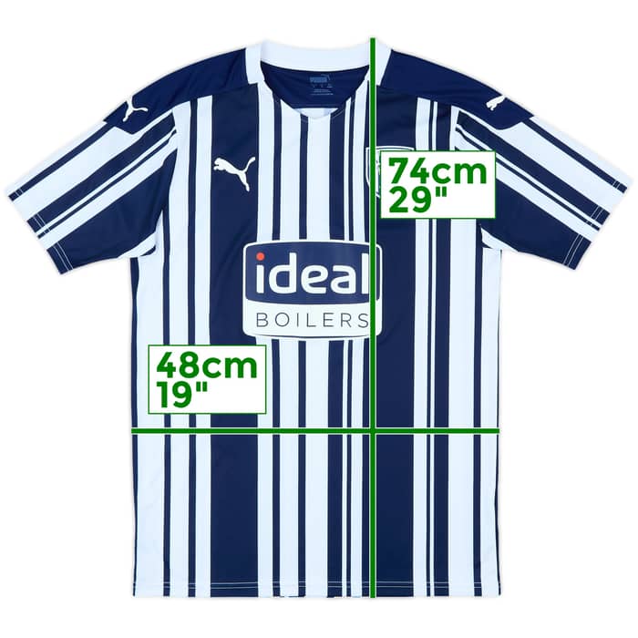 2020-21 West Brom Home Shirt - 10/10 - (M)
