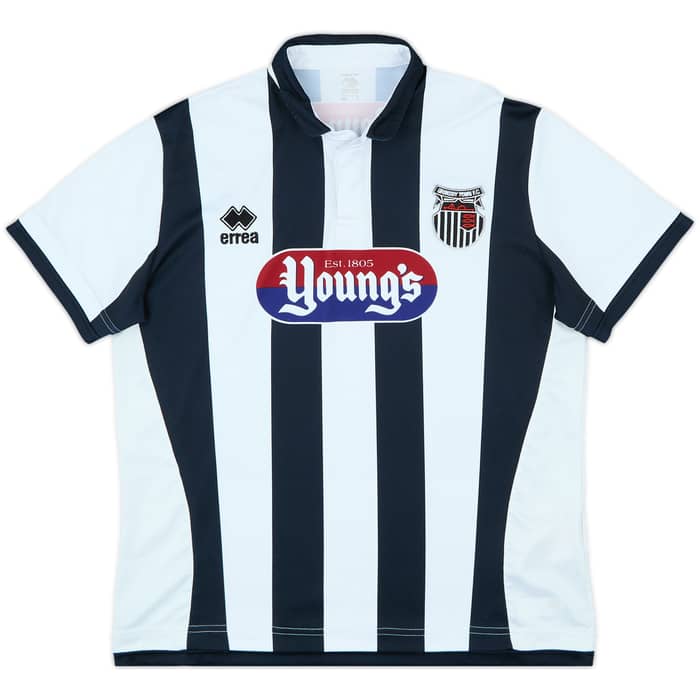 2014-15 Grimsby Town Home Shirt - 8/10 - (L)