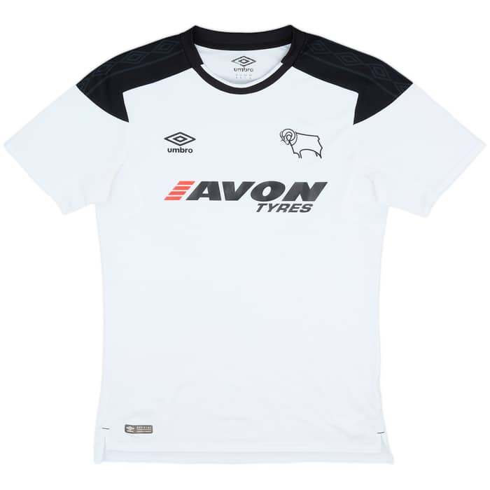 2017-18 Derby County Home Shirt - 9/10 - (M)