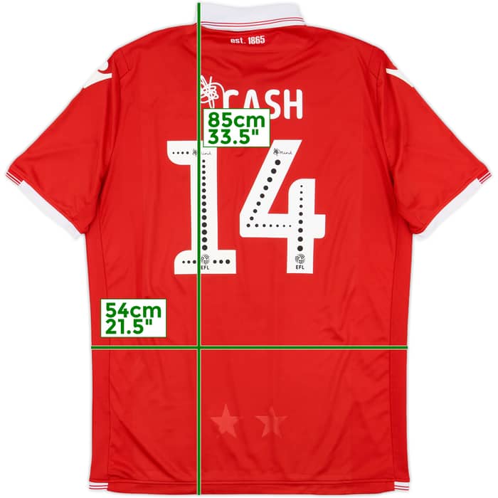 2018-19 Nottingham Forest Home Shirt Cash #14 - 5/10 - (3XL)