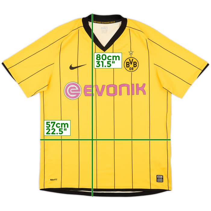 2008-09 Borussia Dortmund Home Shirt - 9/10 - (L)