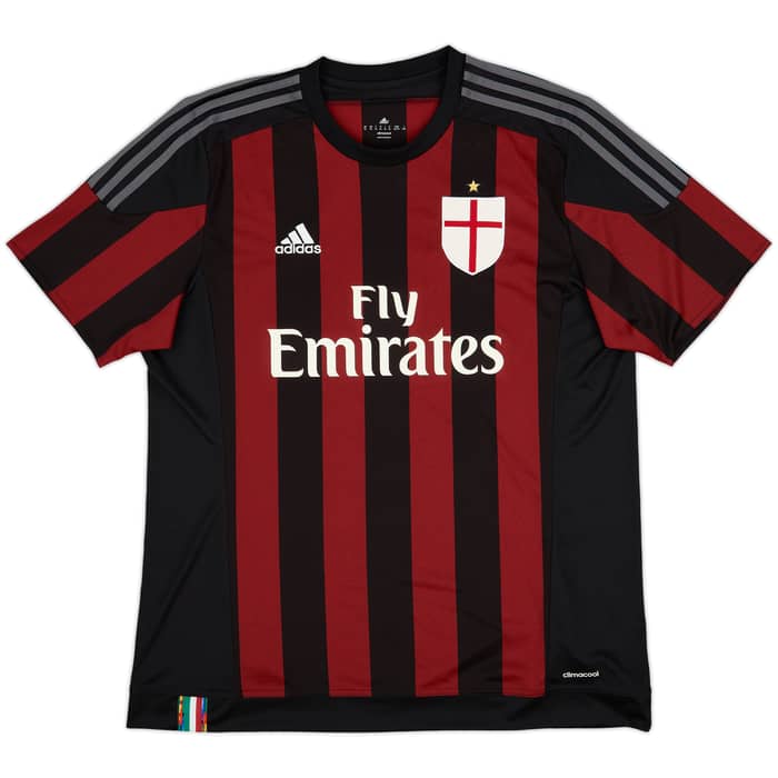 2015-16 AC Milan Home Shirt - 10/10 - (XL)