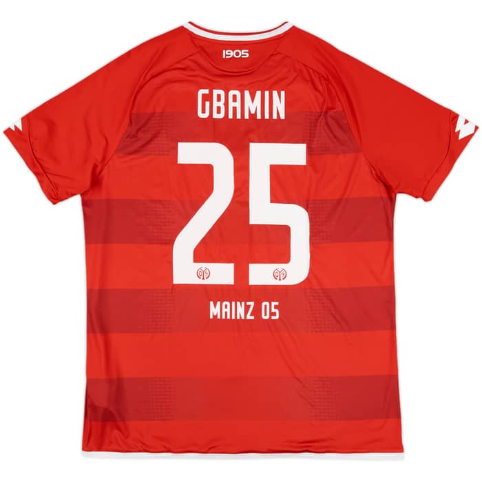 2018-19 Mainz Home Shirt Gbamin #25 - 7/10 - (XL)