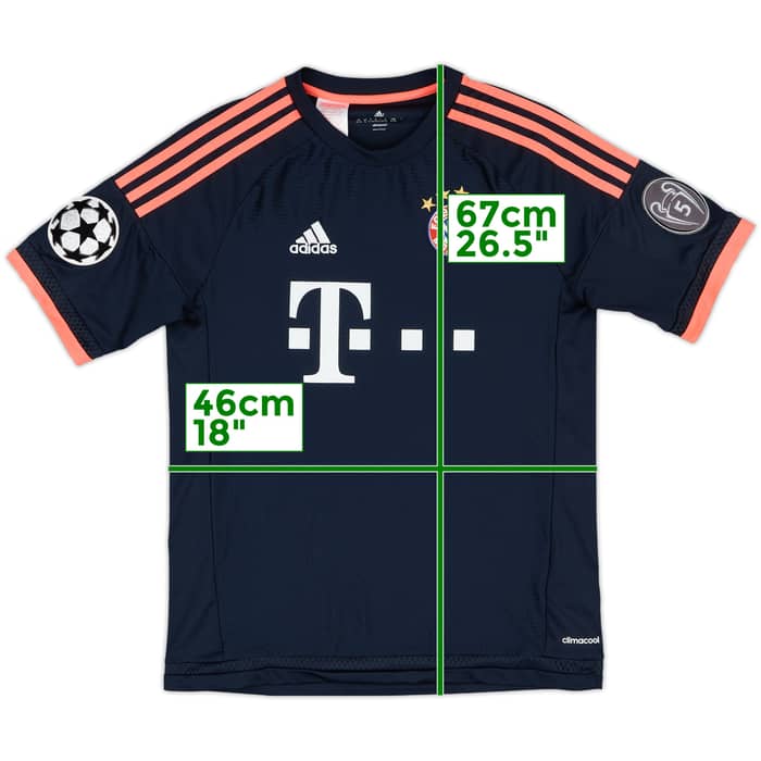 2015-16 Bayern Munich Third Shirt Gotze #19 - 9/10 - (XL.Boys)