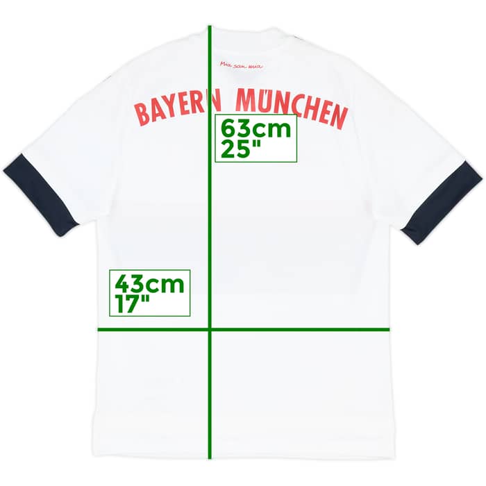 2015-16 Bayern Munich Away Shirt - 7/10 - (L.Boys)