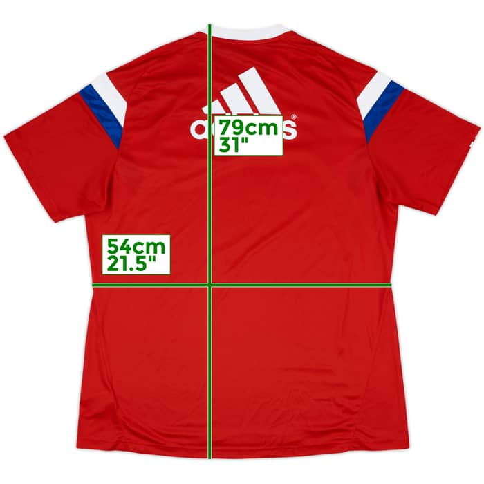 2014-15 Bayern Munich adidas Training Shirt - 9/10 - (XL)