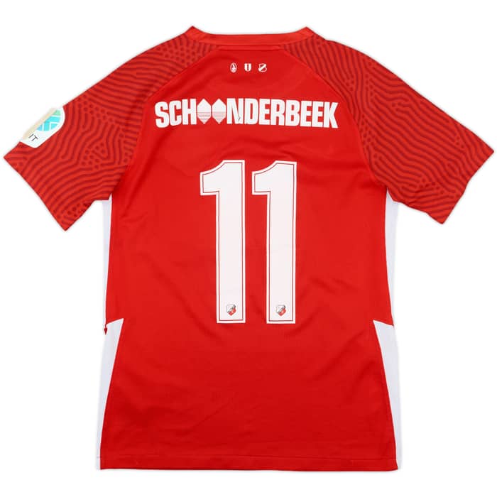 2021-22 Utrecht Match Issue Home Shirt #11