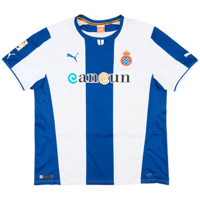 2013-14 Espanyol Home Shirt - 8/10 - (XXL)