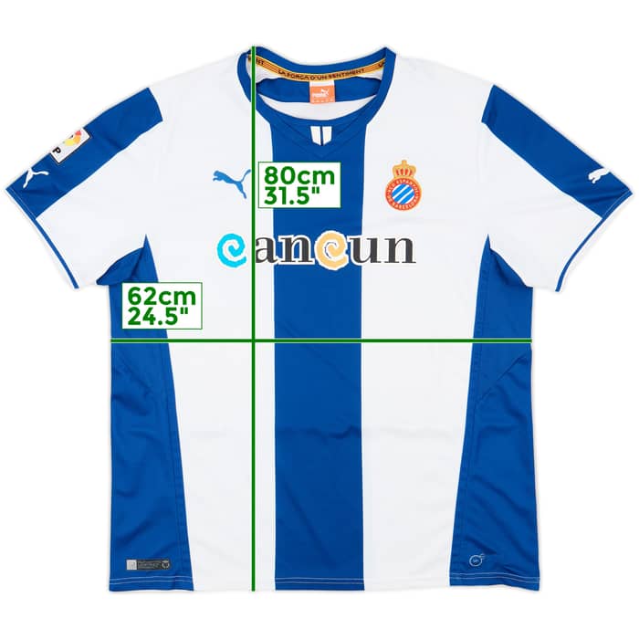 2013-14 Espanyol Home Shirt - 8/10 - (XXL)