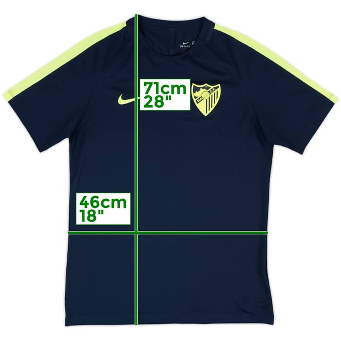 2017-18 Malaga Nike Training Shirt - 9/10 - (M)