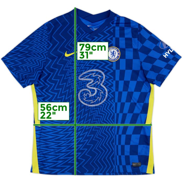 2021-22 Chelsea Home Shirt - 3/10 - (XL)