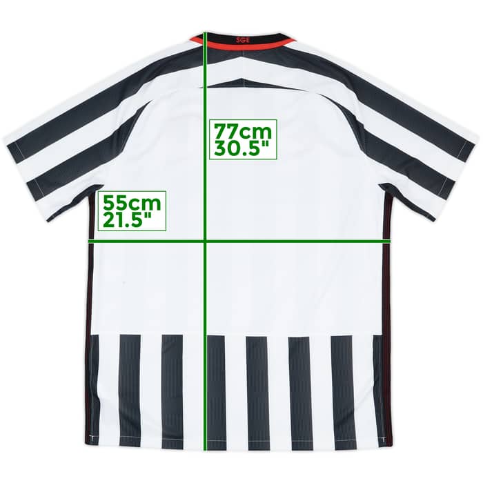 2016-17 Eintracht Frankfurt Home Shirt - 8/10 - (L)