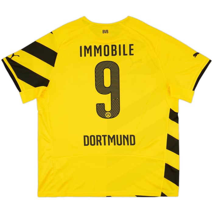 2014-15 Borussia Dortmund Home Shirt Immobile #9 - 8/10 - (XXL)