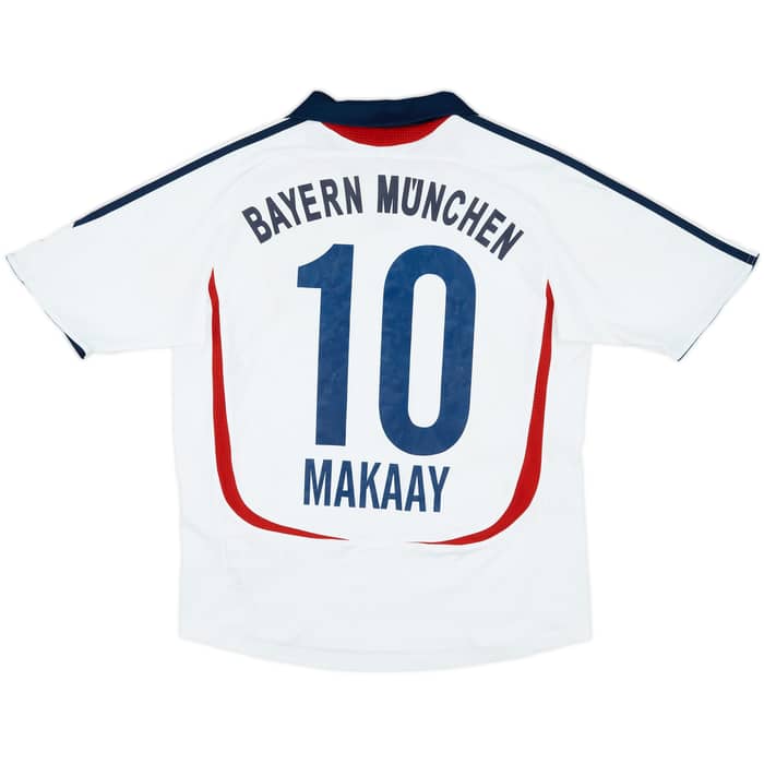 2006-07 Bayern Munich Away Shirt Makaay #10 - 8/10 - (L.Boys)