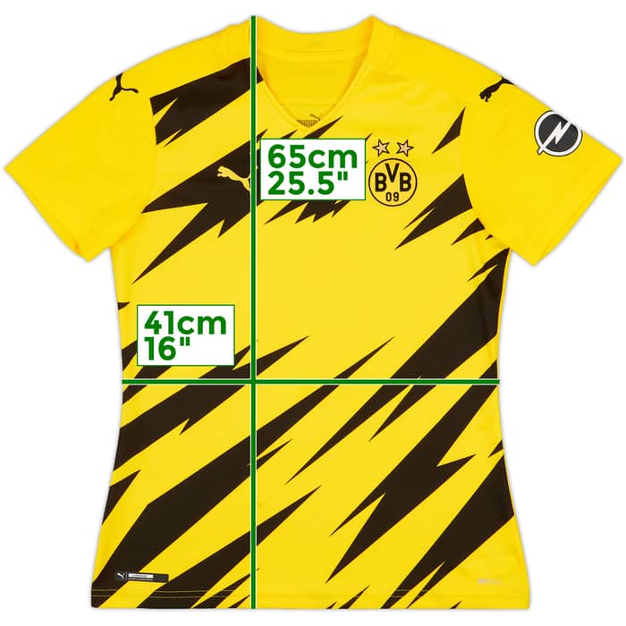 2020-21 Borussia Dortmund Home Shirt - 9/10 - (Women's S)