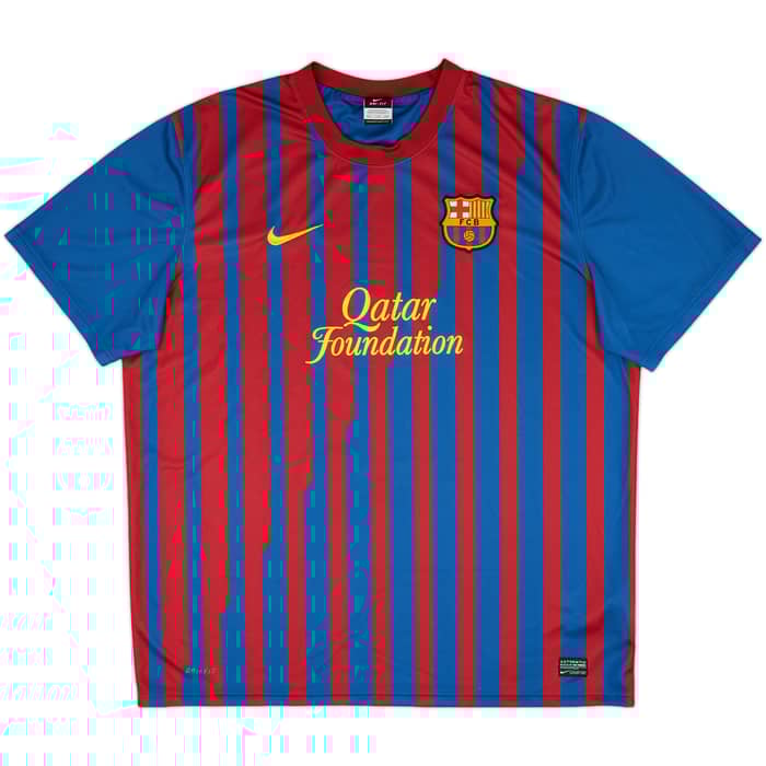 2011-12 Barcelona Basic Home Shirt - 7/10 - (XXL)