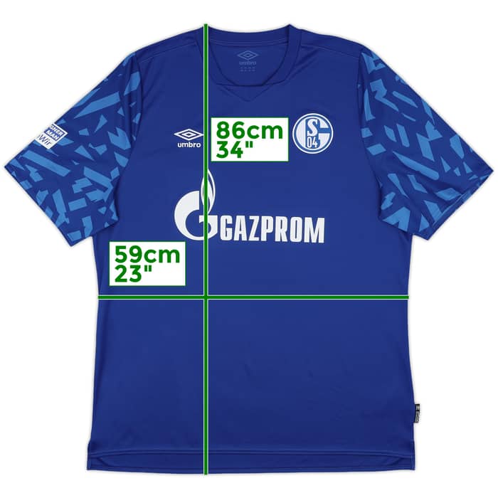 2019-20 Schalke Home Shirt - 10/10 - (XXL)
