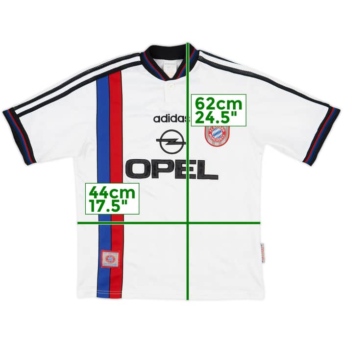 1996-98 Bayern Munivh Away Shirt - 7/10 - (Y)