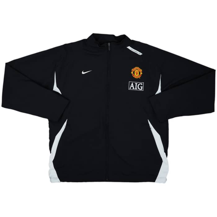 2007-08 Manchester United Nike Track Jacket - 9/10 - (XXL)