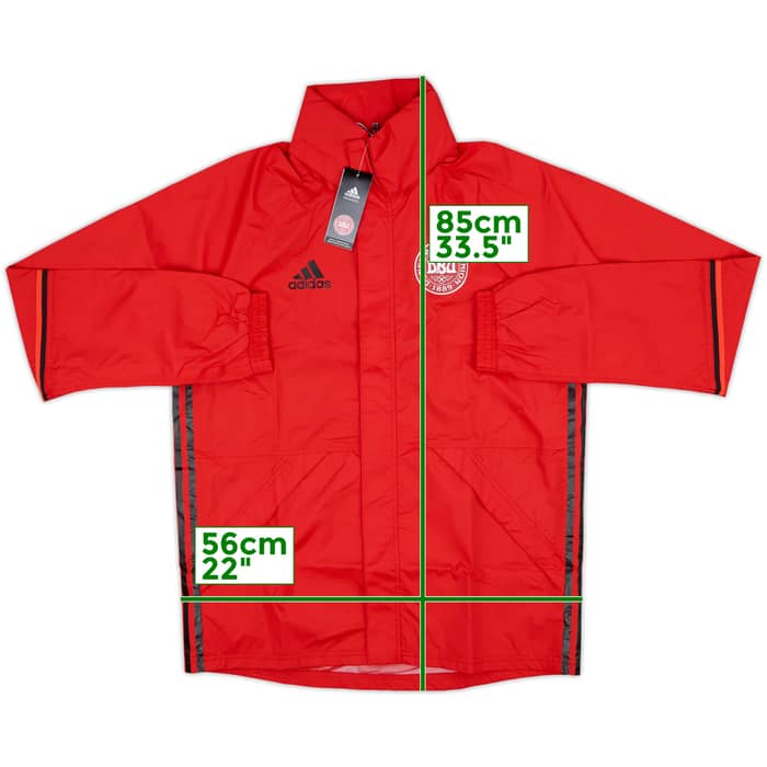 2015-16 Denmark adidas Hooded Rain Jacket (M)