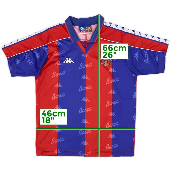 1992-95 Barcelona Home Shirt - 8/10 - (S)