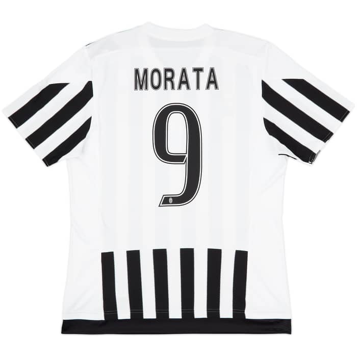 2015-16 Juventus Home Shirt Morata #9 (L)
