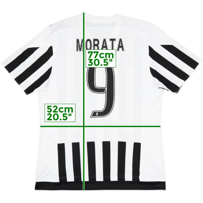 2015-16 Juventus Home Shirt Morata #9 (L)