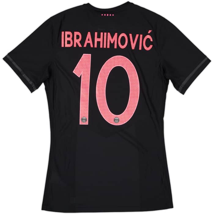 2015-16 Paris Saint-Germain Authentic Third Shirt Ibrahimovic #10 - 9/10 - (M)