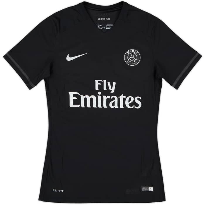2015-16 Paris Saint-Germain Authentic Third Shirt Ibrahimovic #10 - 9/10 - (M)