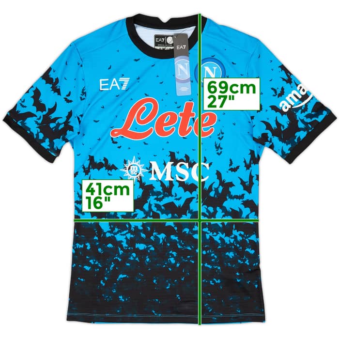 2022-23 Napoli Special Edition Halloween Home Shirt (M)