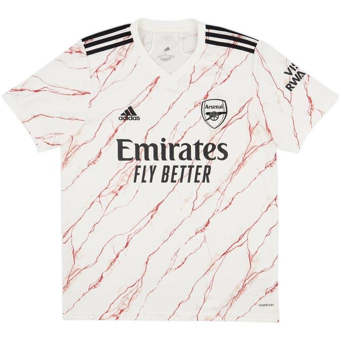 2020-21 Arsenal Away Shirt Saka #7 - 9/10 - (L)