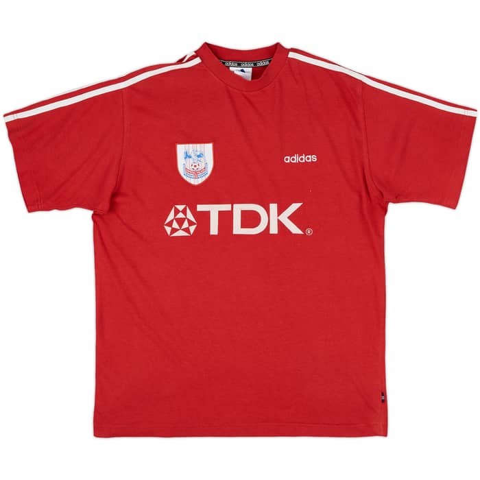 1996-97 Crystal Palace adidas Cotton T-Shirt - 7/10 - (M)
