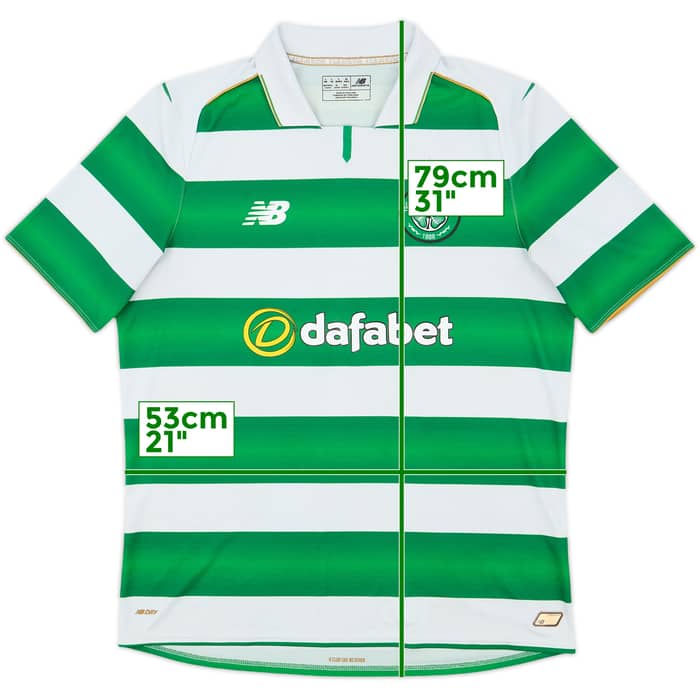 2016-17 Celtic Home Shirt - 7/10 - (L)