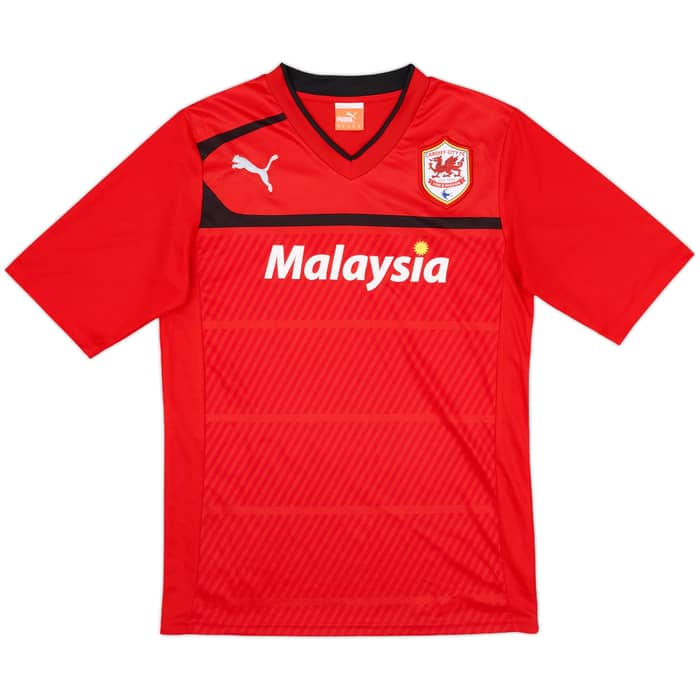 2012-13 Cardiff Home Shirt - 8/10 - (M)