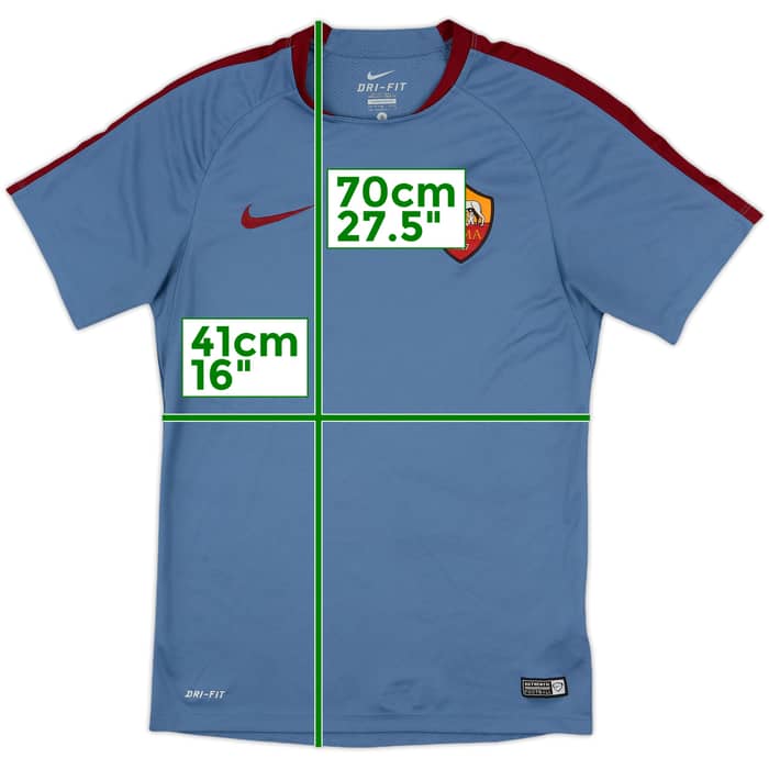 2016-17 Roma Nike Training Shirt - 9/10 - (S)