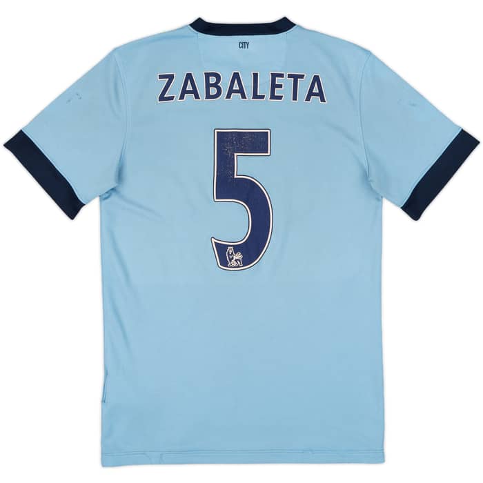 2014-15 Manchester City Home Shirt Zabaleta #5 - 5/10 - (S)