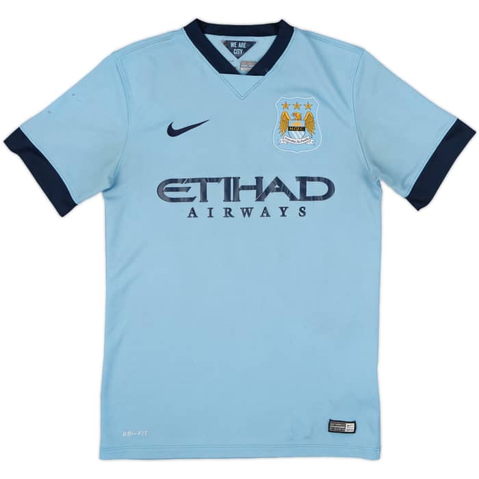 2014-15 Manchester City Home Shirt Zabaleta #5 - 5/10 - (S)