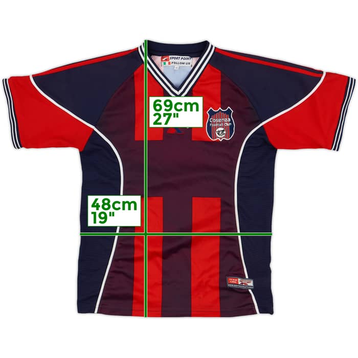 2003-04 Cosenza Home Shirt - 6/10 - (S)