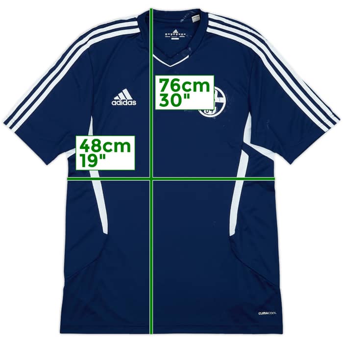 2010-11 Schalke adidas Training Shirt - 4/10 - (L)