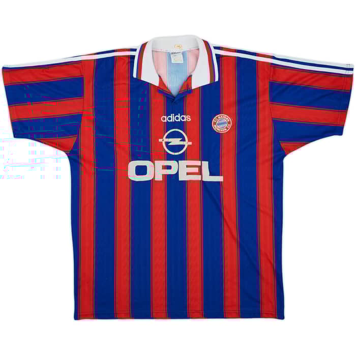 1995-97 Bayern Munich Home Shirt Klinsmann #18 - 4/10 - (XL)
