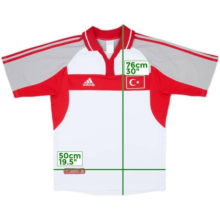 2000-02 Turkey Away Shirt - 8/10 - (S)