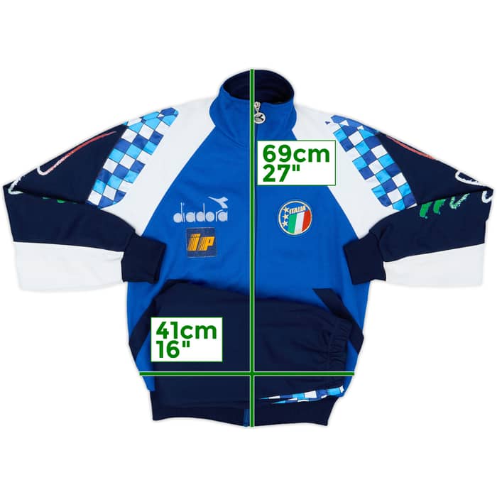 1990 Italy Diadora Tracksuit - 8/10 - (S)