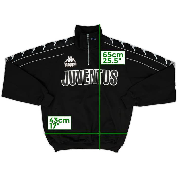 1995-97 Juventus Kappa 1/4 Zip Drill Top - 7/10 - (M)