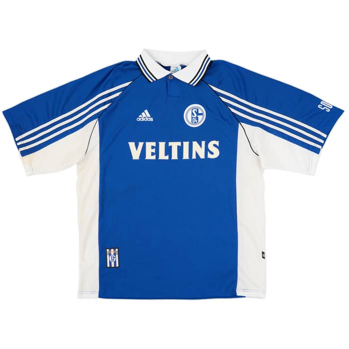 1998-99 Schalke Home Shirt Nemec #20 - 5/10 - (XL)