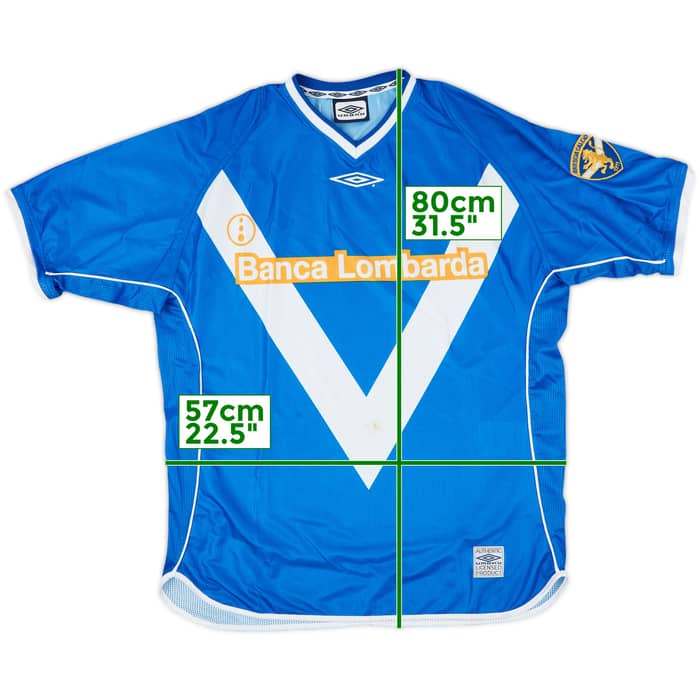 2002-03 Brescia Home Shirt - 7/10 - (L)
