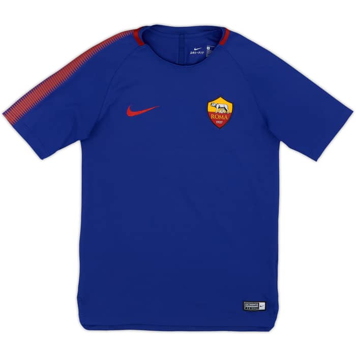2017-18 Roma Nike Training Shirt - 9/10 - (M.Boys)