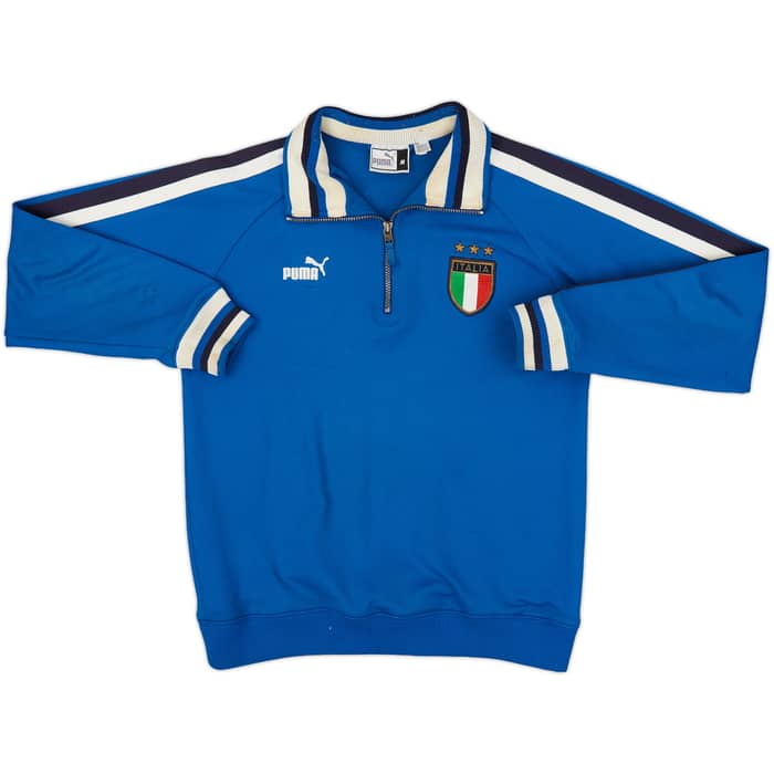 2003-04 Italy Puma 1/4 Zip Drill Top - 6/10 - (M)