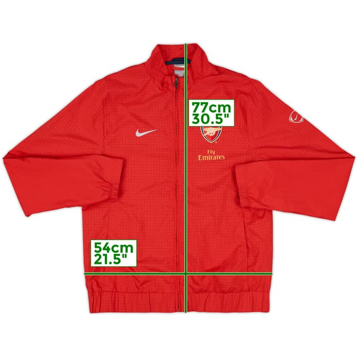 2009-10 Arsenal Nike Track Jacket - 9/10 - (L)