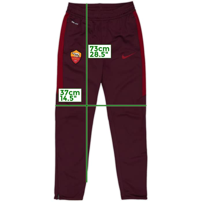 2015-16 Roma Nike Track Pants/Bottoms - 9/10 - (M.Boys)