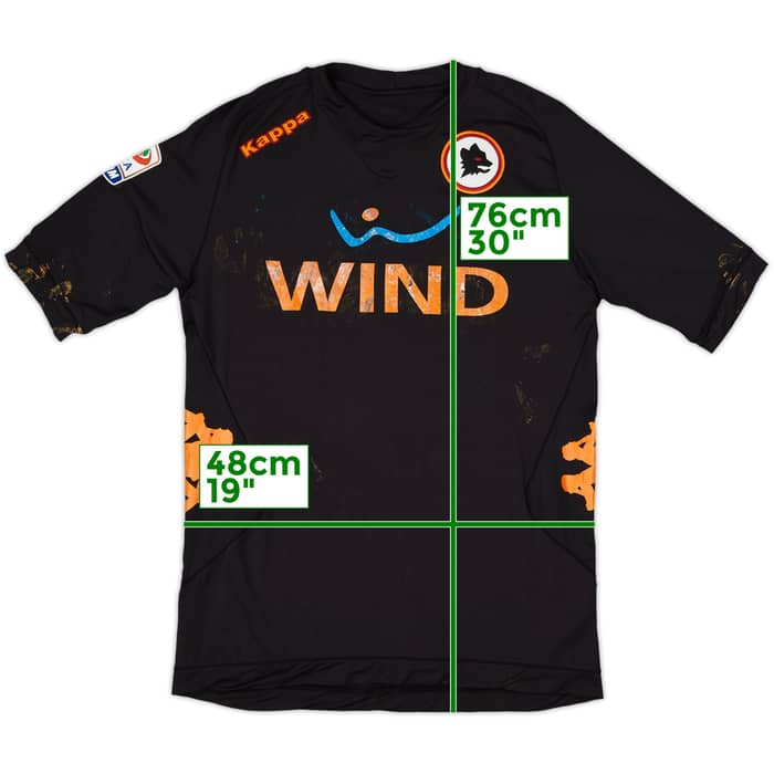 2011-12 Roma Third Shirt - 4/10 - (XL)
